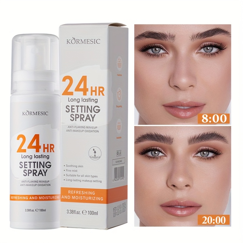 Makeup Fixing Mist - 오래 지속되는 세트 메이크업 스프레이는 베이스