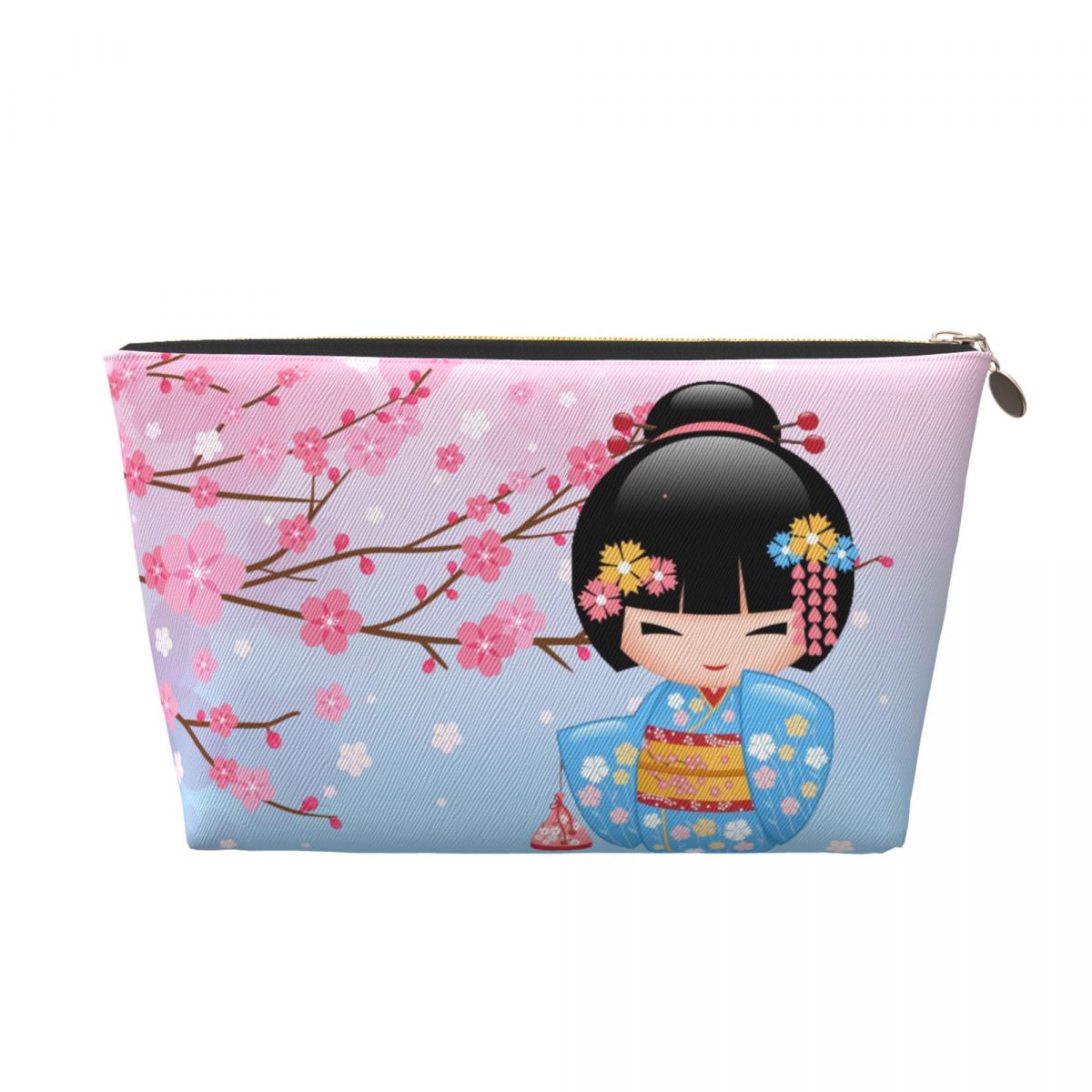 Beauty Makeup Kit For Girls - 맞춤형 여행 코케시 인형 세면 가방,