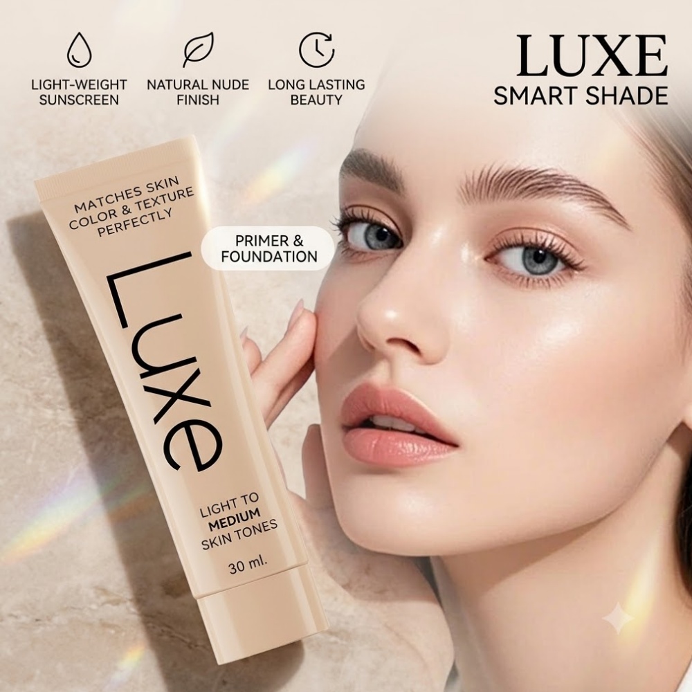 럭스 스마트 쉐이드 어댑팅 리퀴드 파운데이션 페이스 프 - Beauty Luxe Makeup 리뷰 및 가격