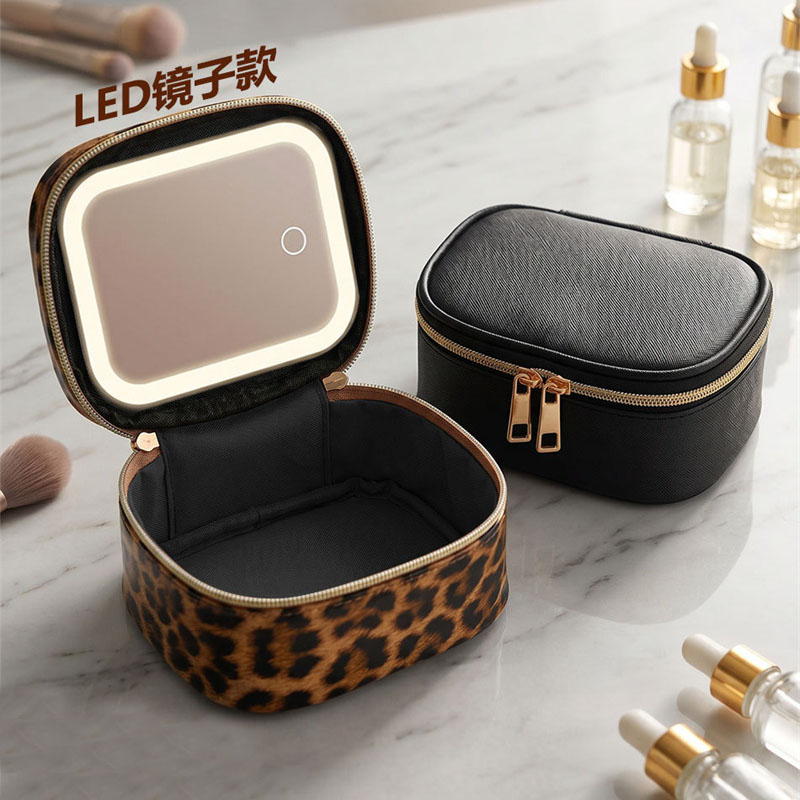 휴대용 LED 메이크업 보관 가방 내장 거울 포함 충전 - Beauty Makeup Bag 리뷰 및 가격