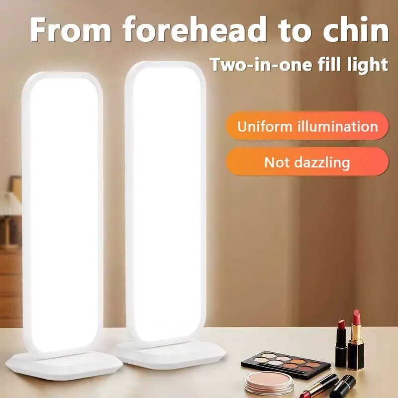 LED 데스크탑 하프 바디 필 라이트 2700-6500 - Beauty Makeup Video 리뷰 및 가격