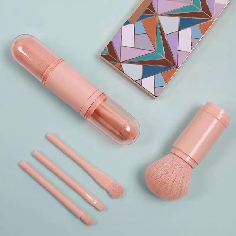 핫세일 4 in 1 텔레스코픽 메이크업 브러쉬 휴대용  - Beauty Makeup Sale 리뷰 및 가격