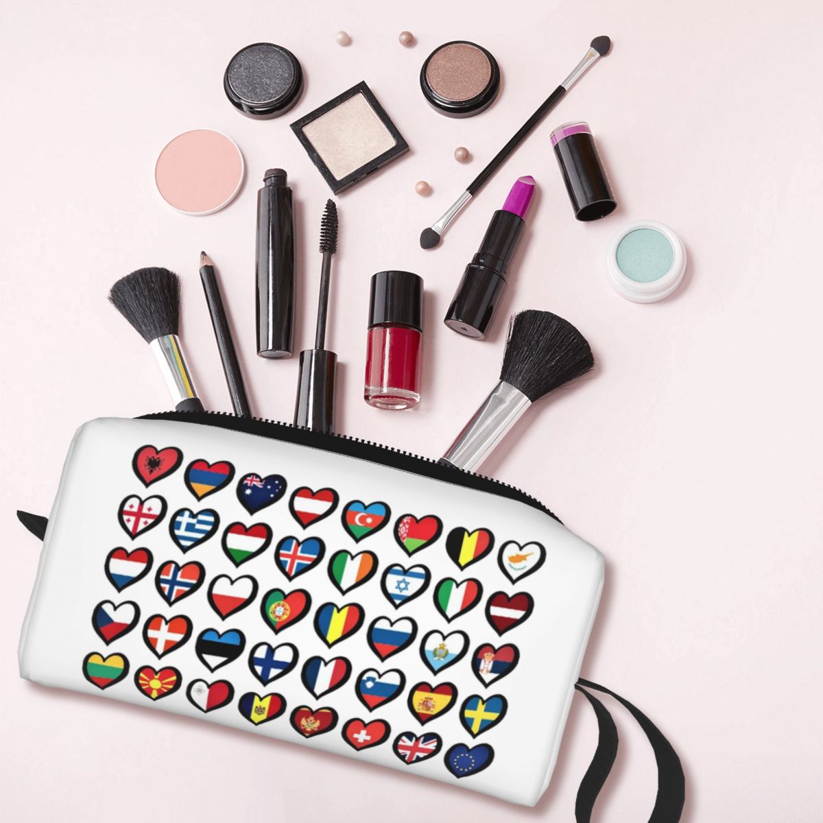 유로비전 송 콘테스트 플래그 하트 ESC EBU 유로팬 - Beauty Makeup Songs 리뷰 및 가격