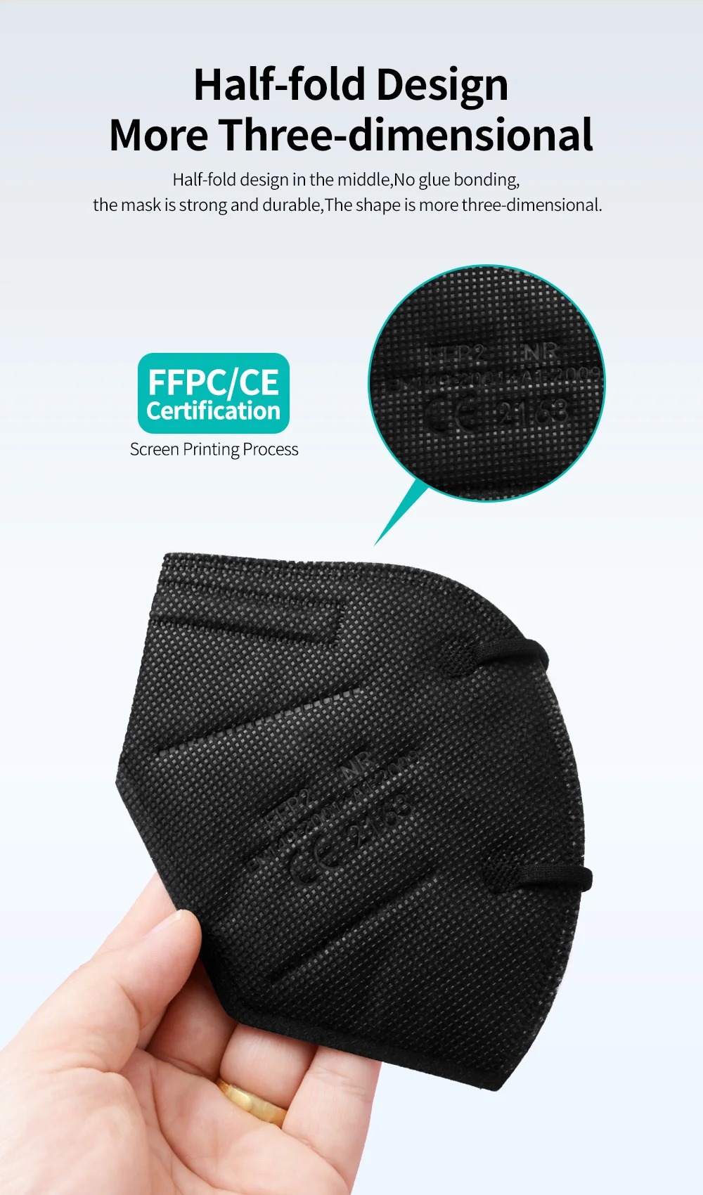 FFP2 페이스 마스크 CE KN95 페이스 마스크 필 - Sheet Face Mask Pack 리뷰 및 가격